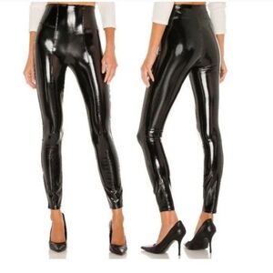 NWT SPANX Faux Leather Leggings LP